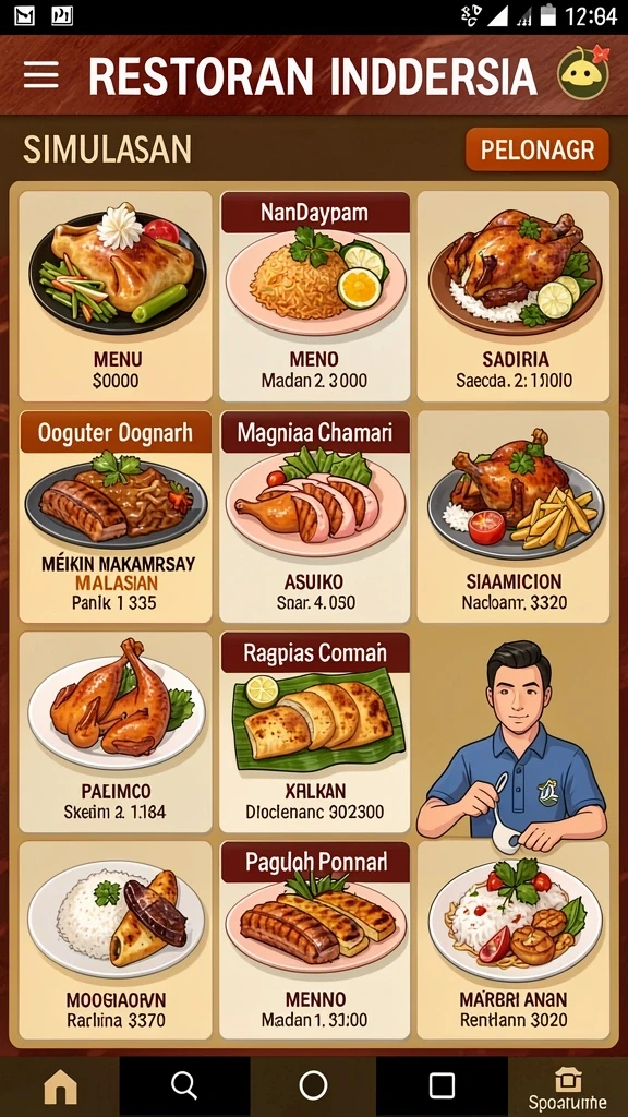 8ii - Menampilkan karakter utama dalam aksi penuh.