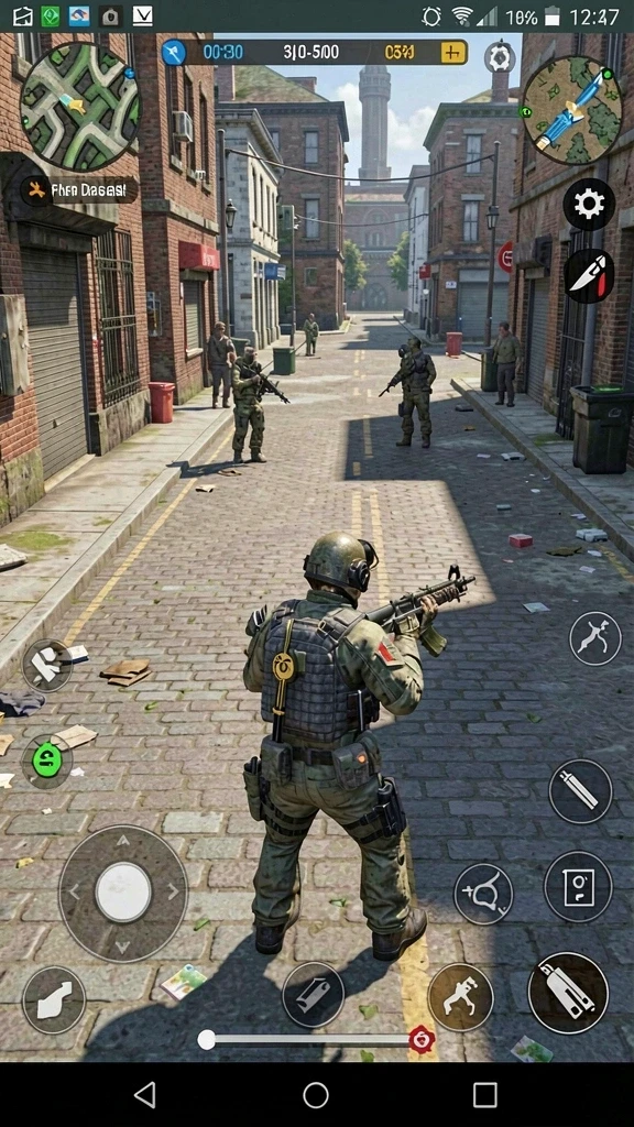 hit9 - Persaingan seru di arena multiplayer dengan teman.