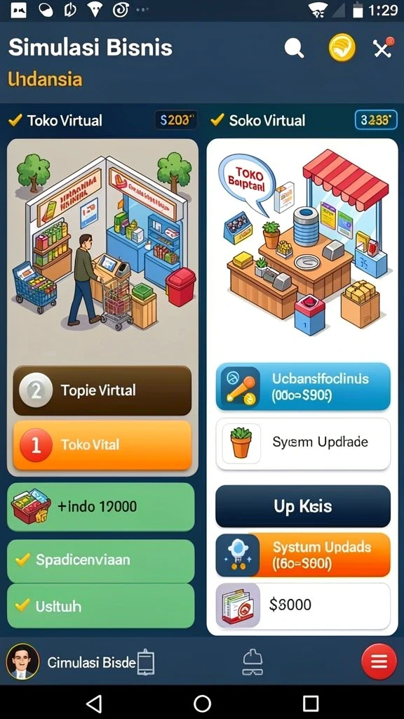 in88 - Tampilan antarmuka yang intuitif dan mudah dinavigasi.