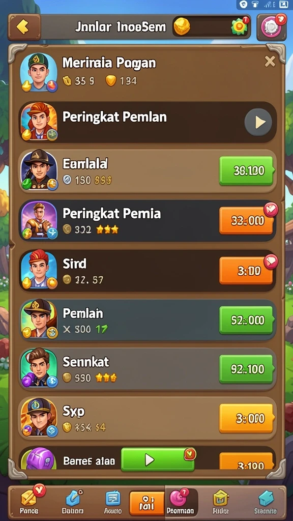 surga11 - Karakter dengan kemampuan unik siap beraksi.