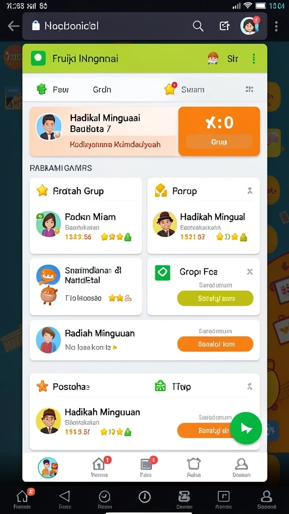 vip288 - Tampilan antarmuka yang intuitif dan menarik.